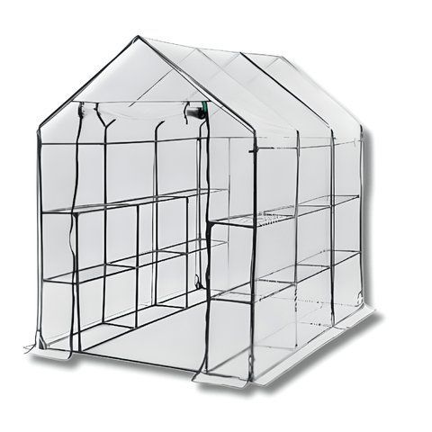 Теплиця для вирощування розсади HELPER HP-1136 215 x 143 x 195 см теплиця для дачної ділянки теплиця для рослин HP - 1136 фото