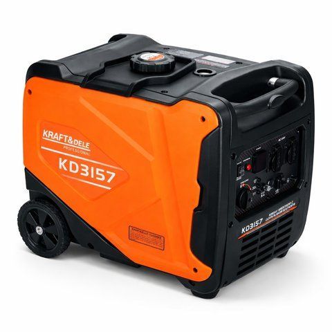 Бензиновый генератор инверторный KRAFT&DELE KD3157 4,5 кВт 230 В бензогенератор инверторный для дома KD-KD3157 фото