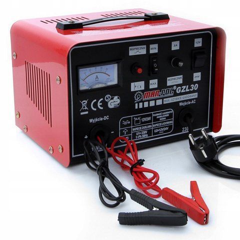 Устройство пуско-зарядное для авто MAR-POL 20А 12V/24V автомобильное пусковое устройство универсальное пусковое устройство для АКБ KOR-MAR-POL GZL30_MAX фото