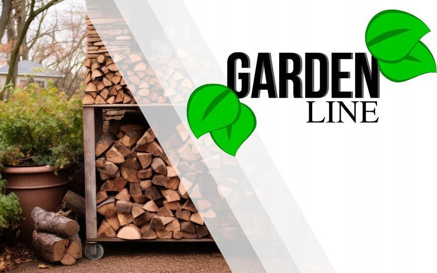 Стойка для хранения дров Garden Line GWI6332 185x70x185 см металлическая стойка для дров дровник для дачи и частного дома CH-GWI6332 фото